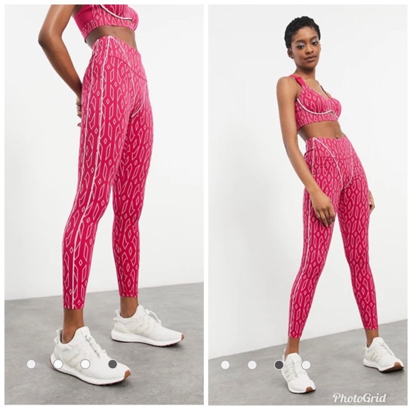 IVY PARK MONOGRAM eggings in bold pink - Picture 9 of 9